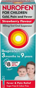Nurofen Pain Relief Syrup 100ml - Image 2