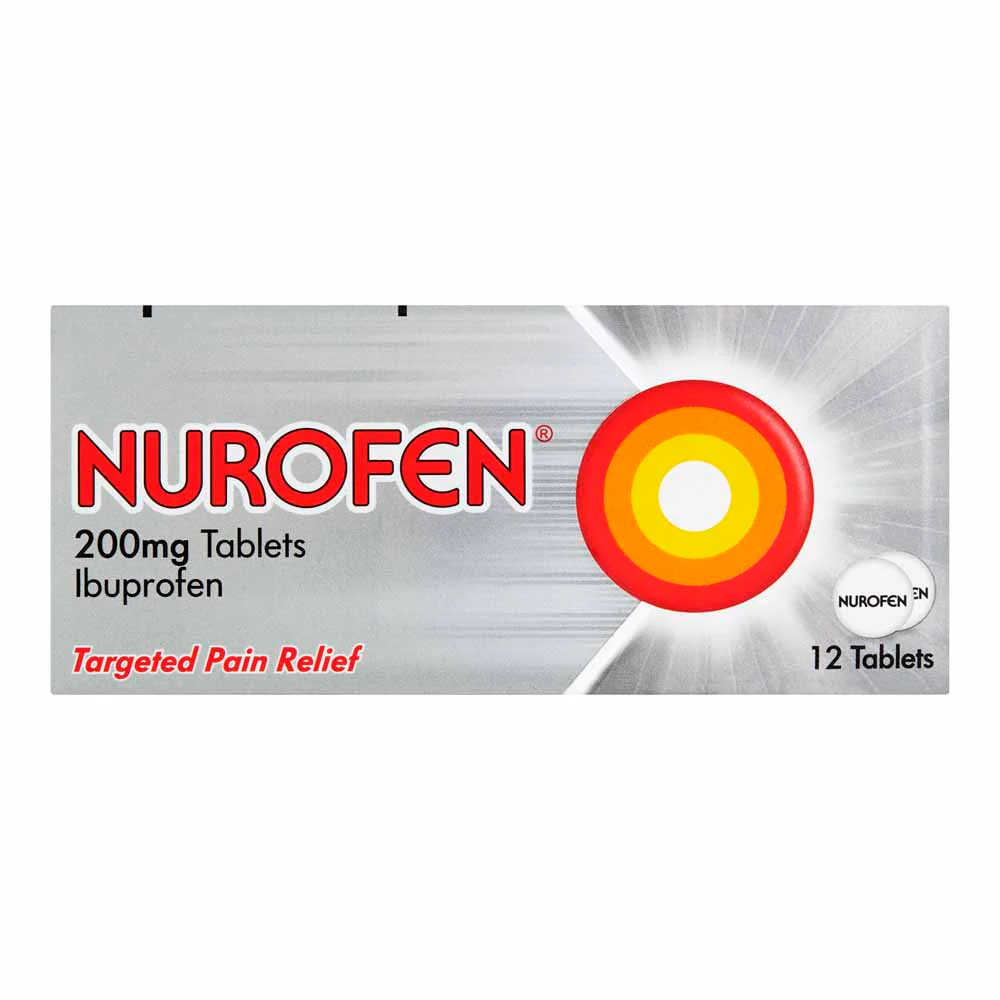 Nurofen Targeted Pain Relief 12 Tablets
