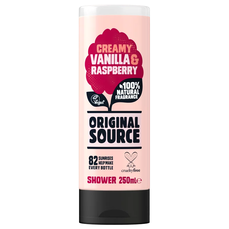 Original Source Creamy Vanilla & Raspberry Shower Gel 250ml