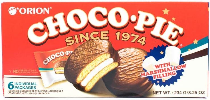 Orion Choco Pie 234g (with marshmallow filling)
