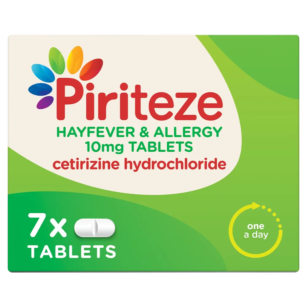Piriteze Hayfever & Allergy Tablets