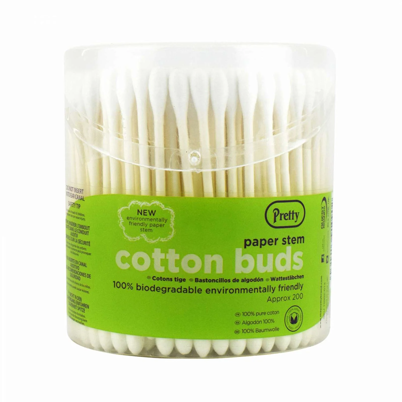 Pretty Paper Stem Cotton Buds - Image 2