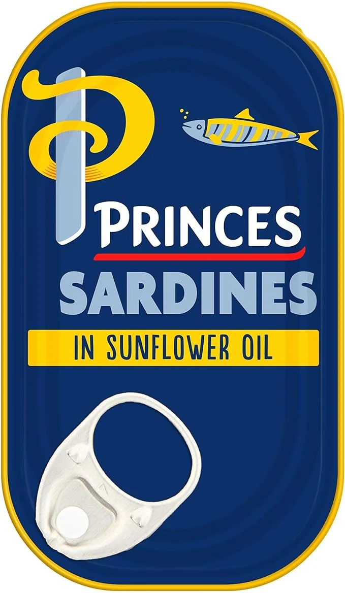 Princes Sardines In Sunflower Oil  120g