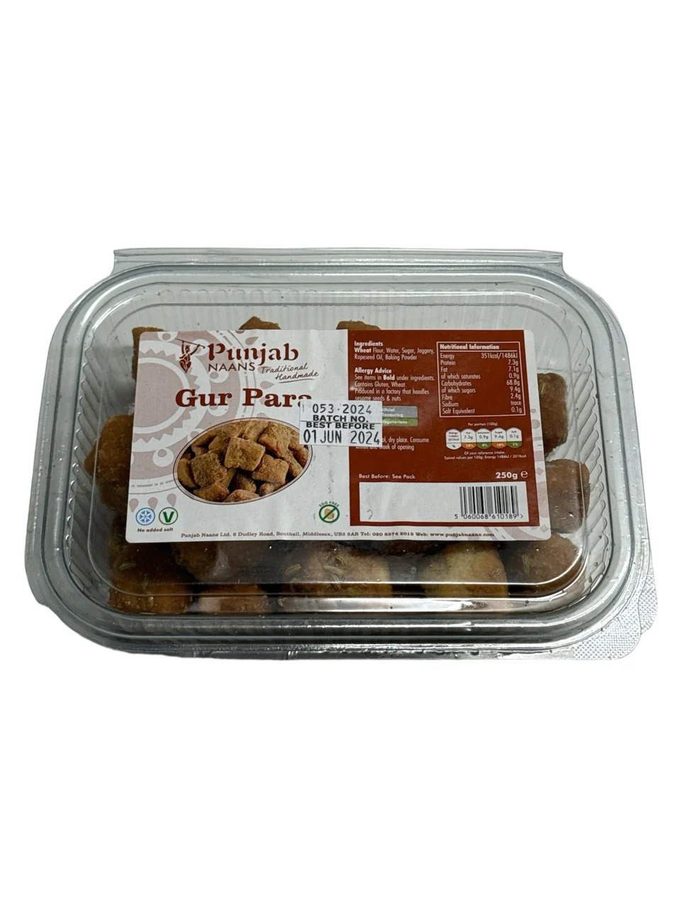Punjab Naan Gur Para 250g