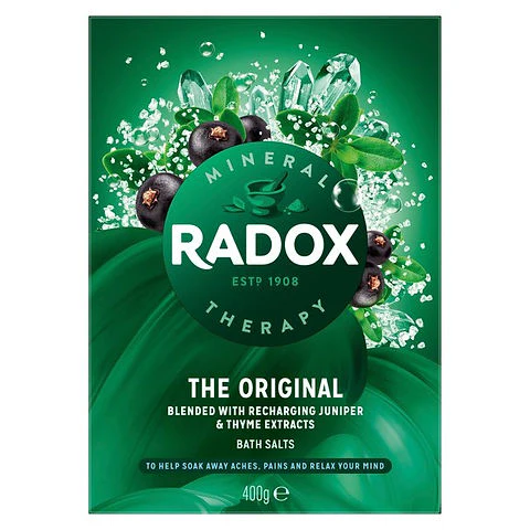 Radox Original Bath Salt Blend With Juniper & Thyme 400g