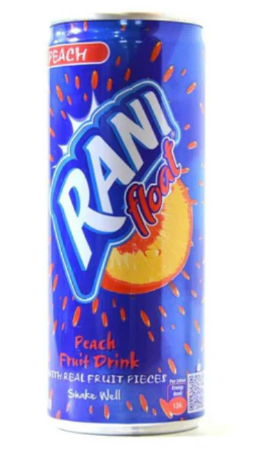 Rani Peach Drink With Fruit Chunks 240ml