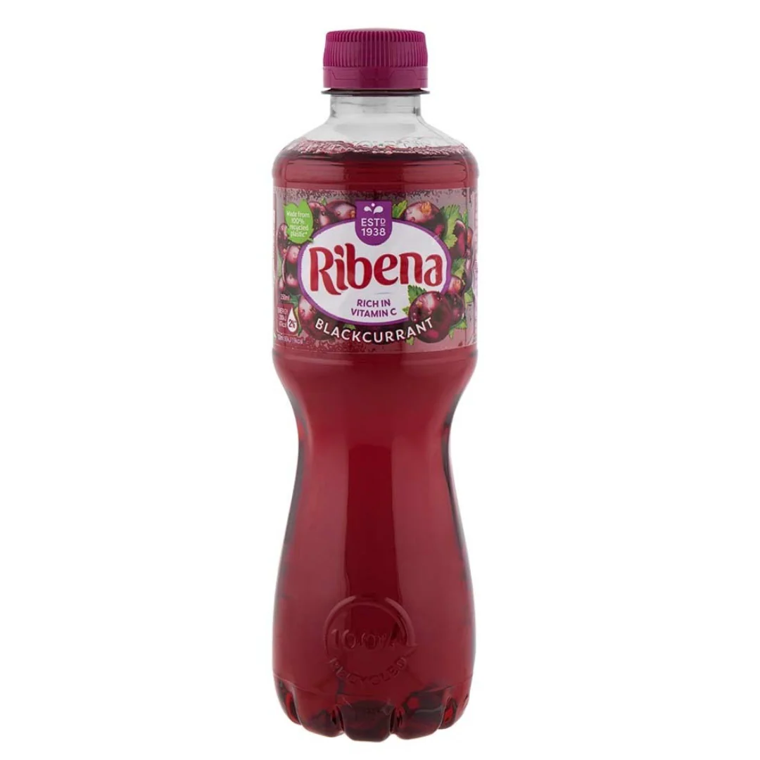 Ribena Blackcurrent Real Fruit Drink 500Ml