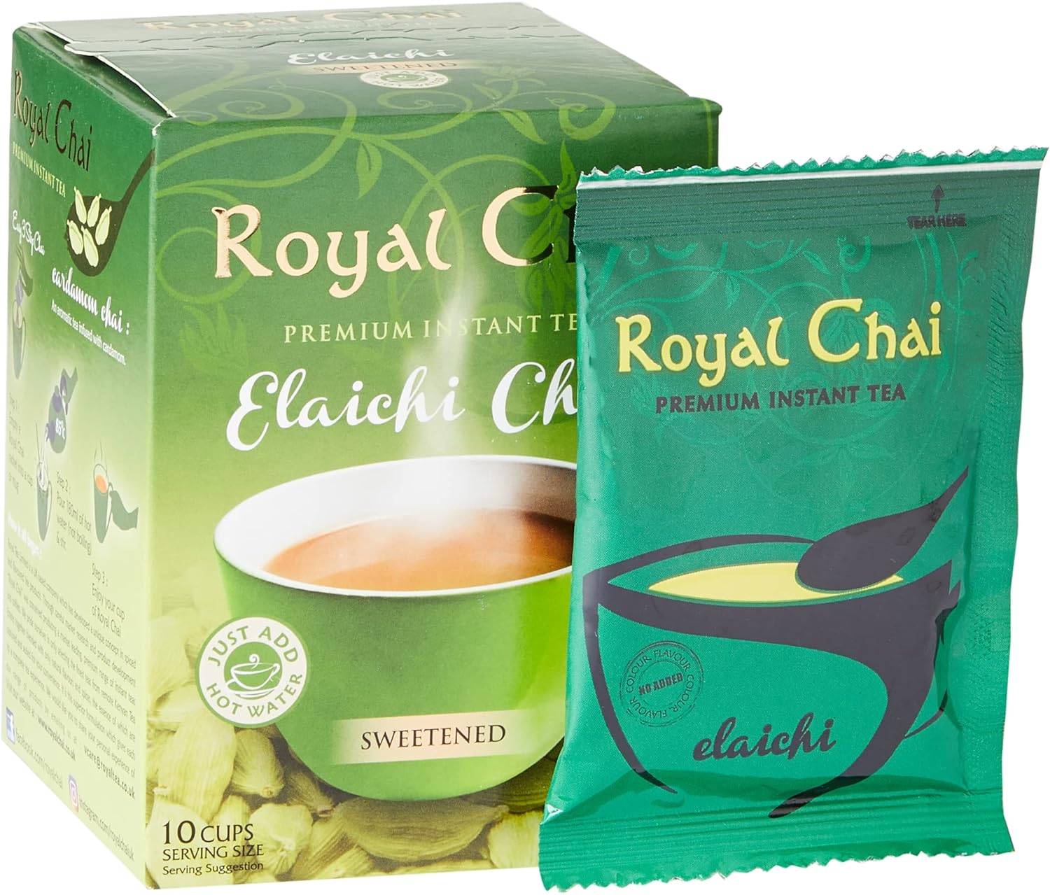 Royal Chai Elaichi Sweetened 220g - Image 2