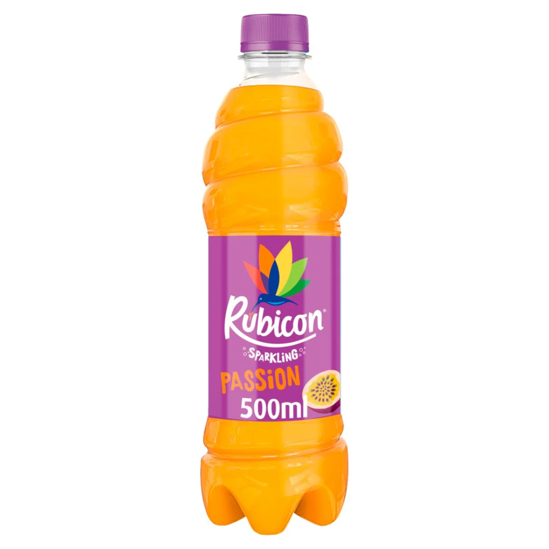 Rubicon Sparkling Passion Real Fruit Drink 500ml