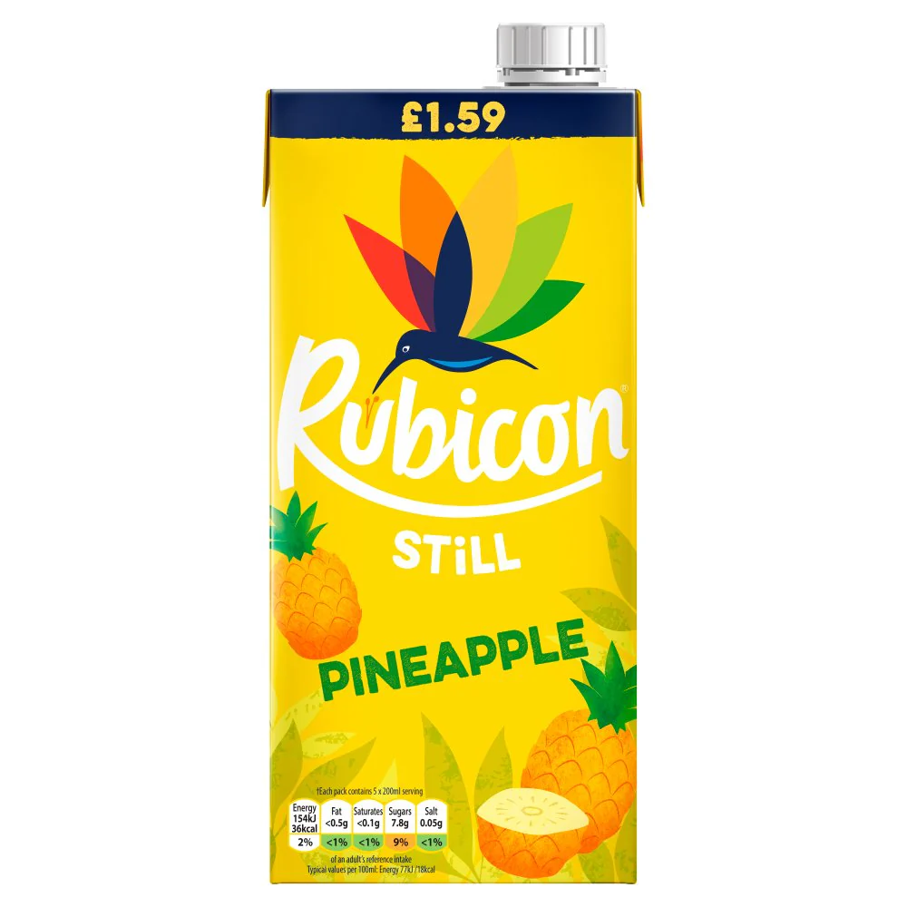Rubicon Still Pineapple 1l
