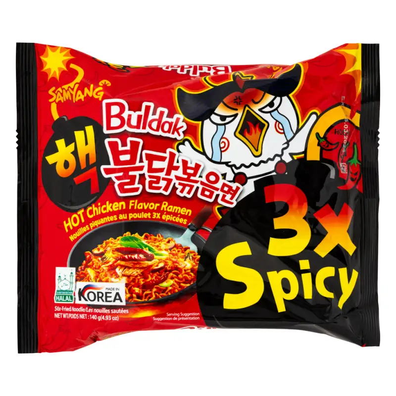 SamYang Buldak Hot Chicken Flavor Ramen (3xSpicy) 140g