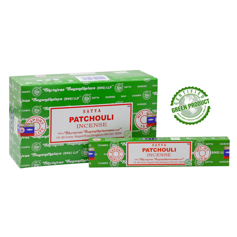 Satya Patchouli Incense 15g (Single)