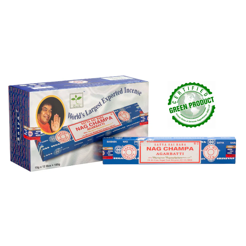 Satya Sai Baba Nag Champa Incense 15g (Single)