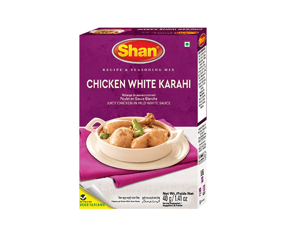 Shan Chicken White Karahi Masala 40g