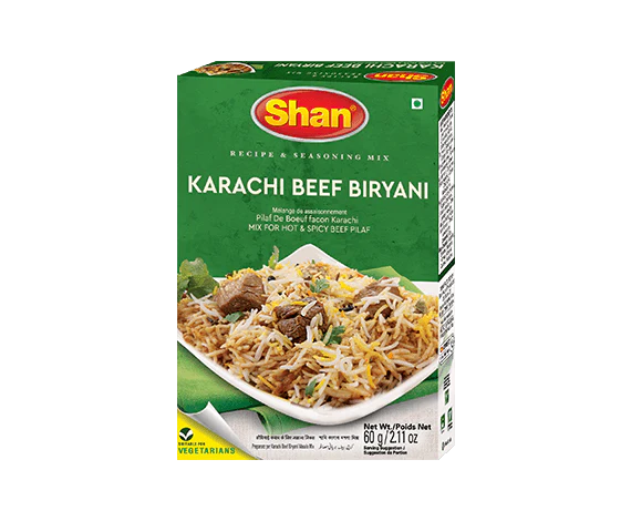 Shan Karachi Beef Biryani Masala 60g