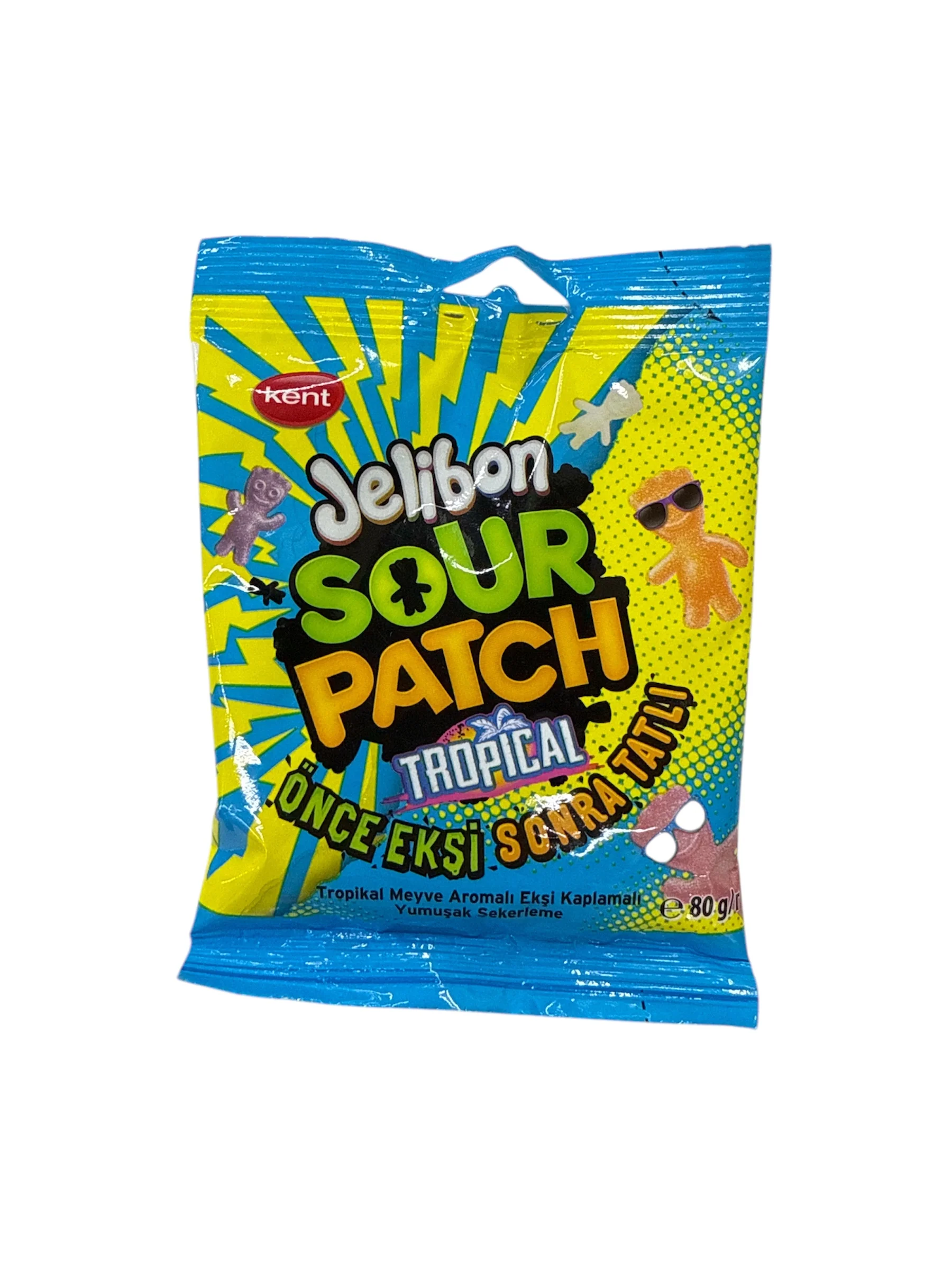 Sour Patch 80g (Sefali, Tropical, Cilek) - Image 2