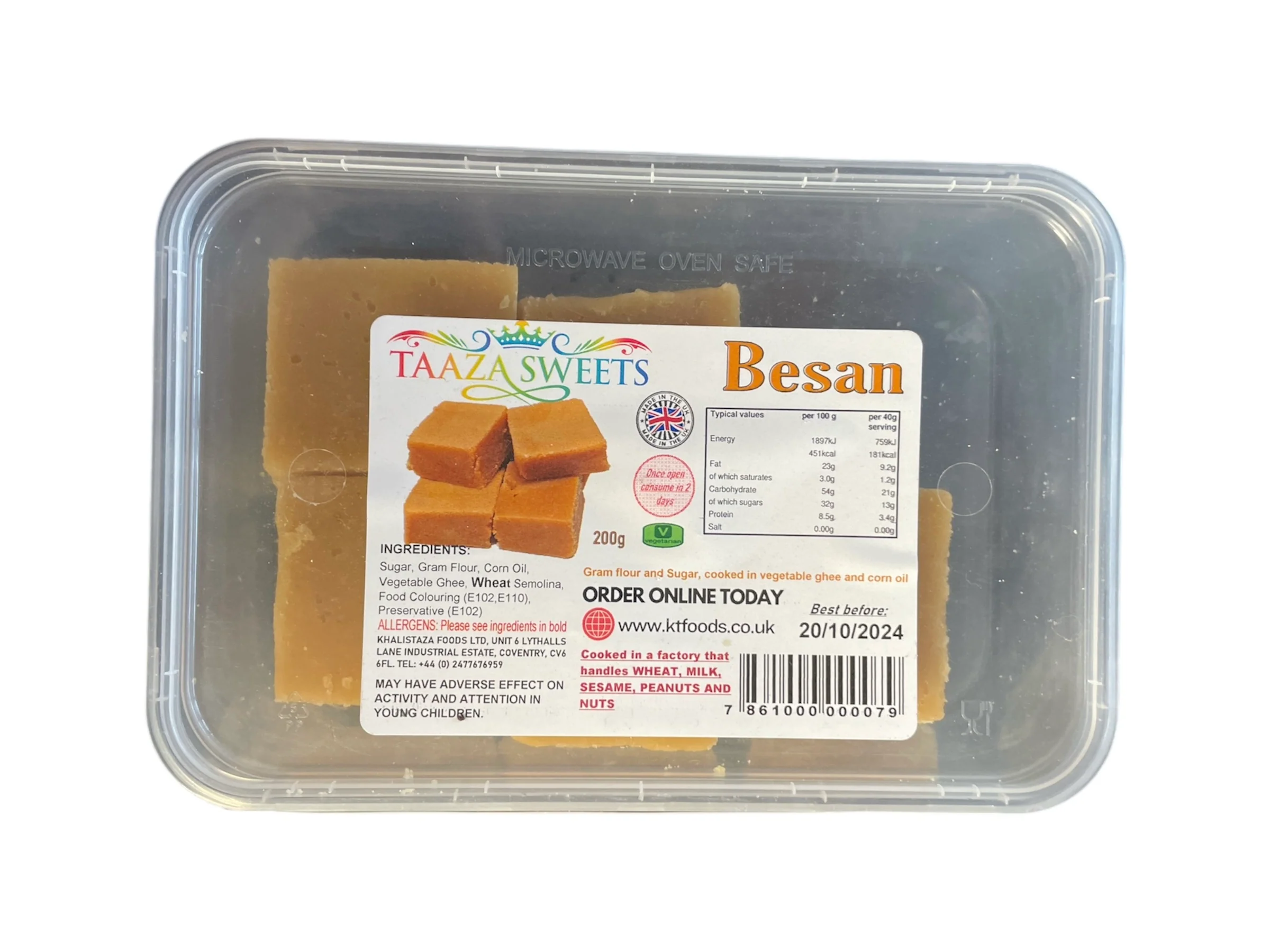 Taaza Sweets Besan 200g