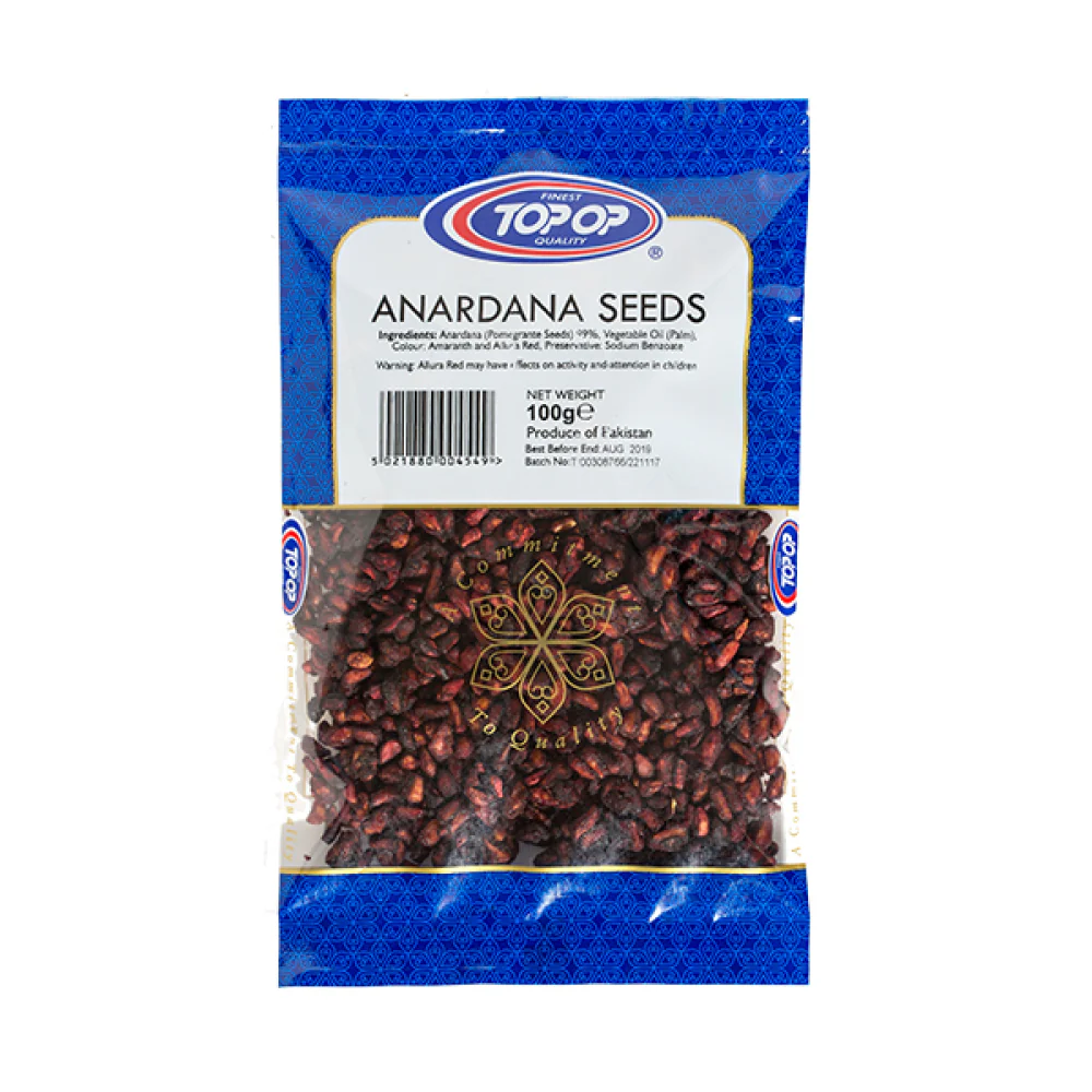 Top op Anardana Seeds (Pomegranate) 100g