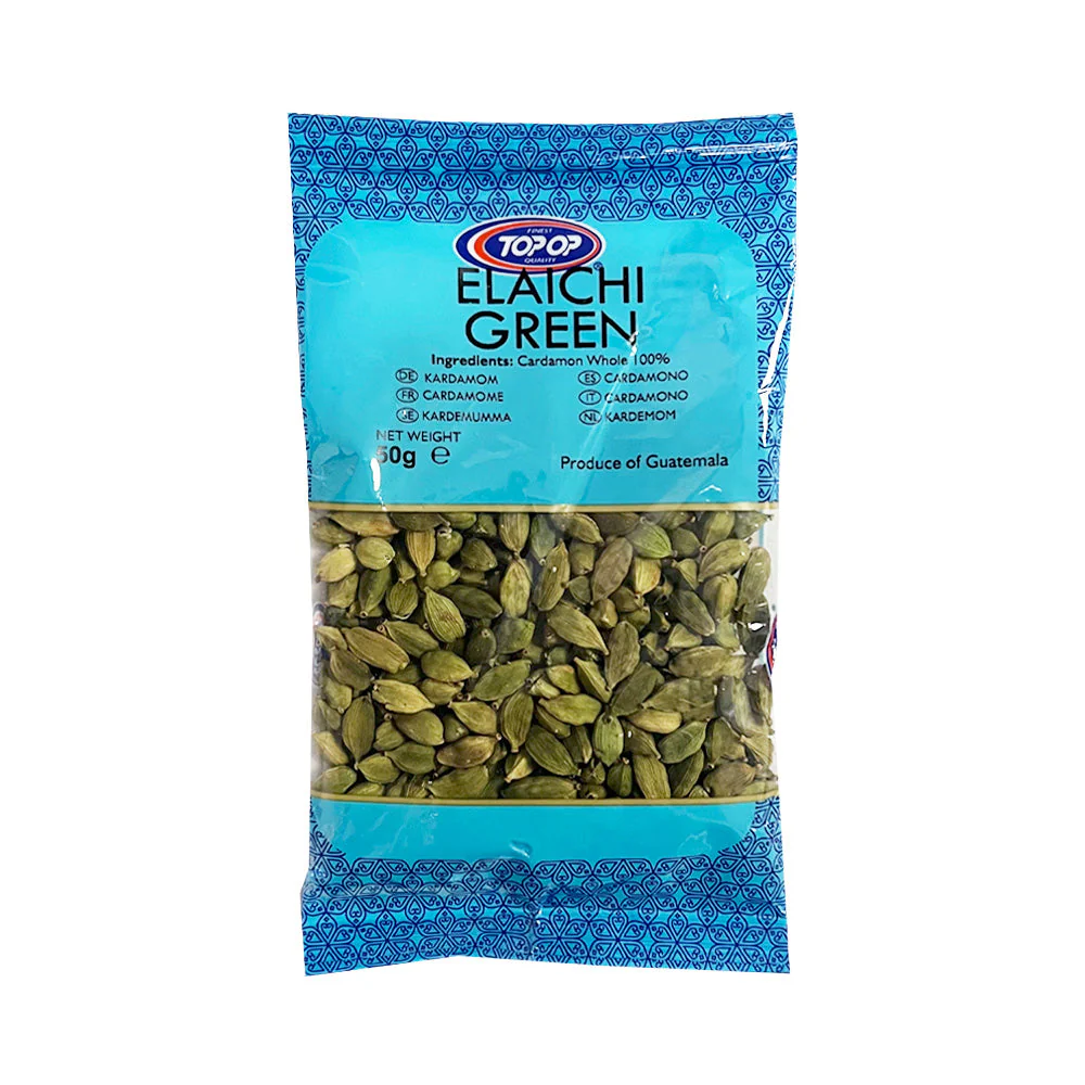 Top Op Green Cardamom (Elaichi) 50g