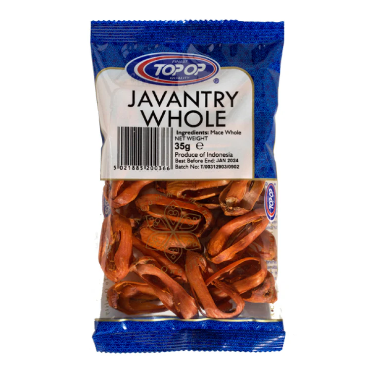 Top op Javatry Whole 35g (Mace Whole)