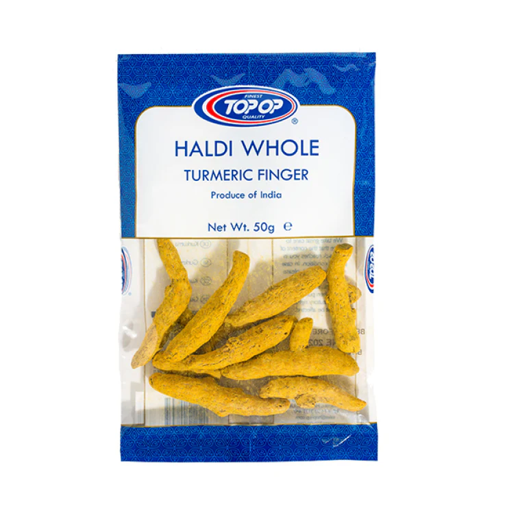 Top op Turmeric (Haldi) Whole 50g