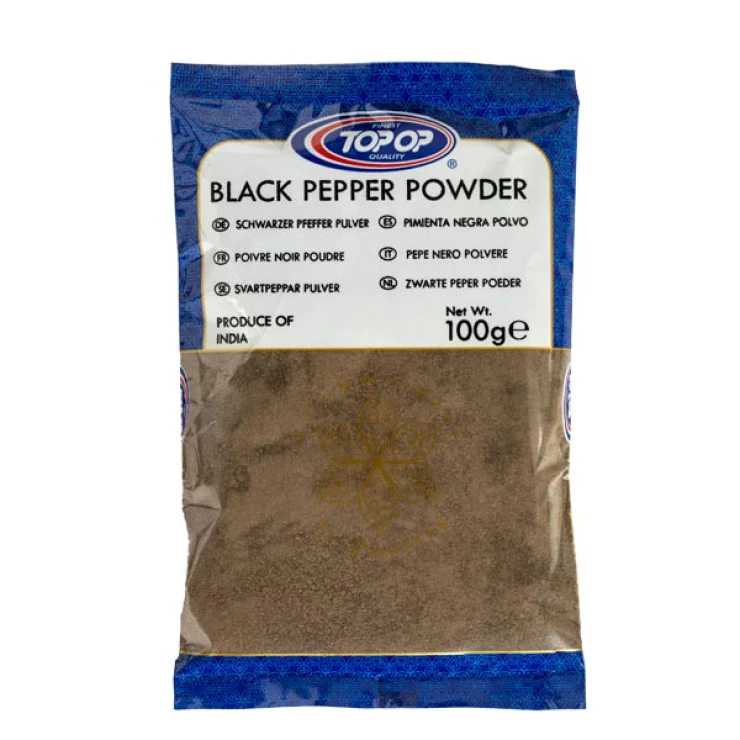 Topop Black Pepper Powder 100g