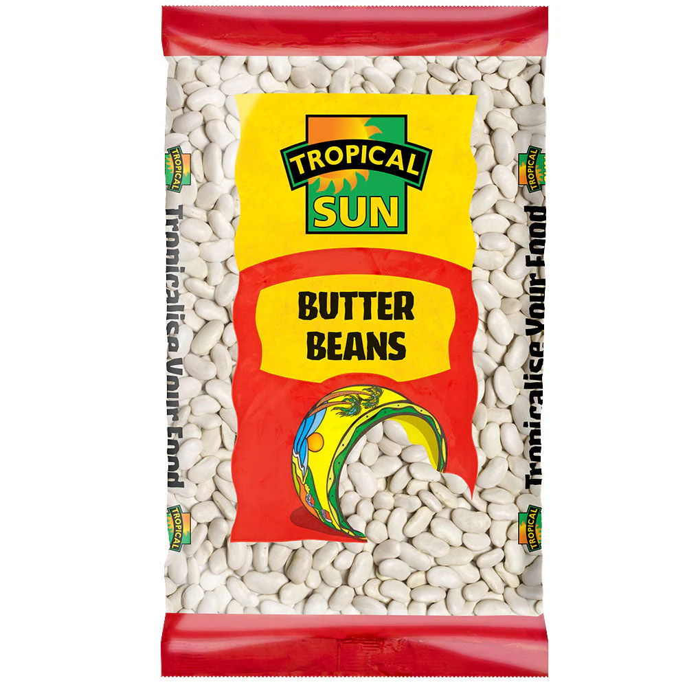 Tropical Sun Butter Beans (500g)