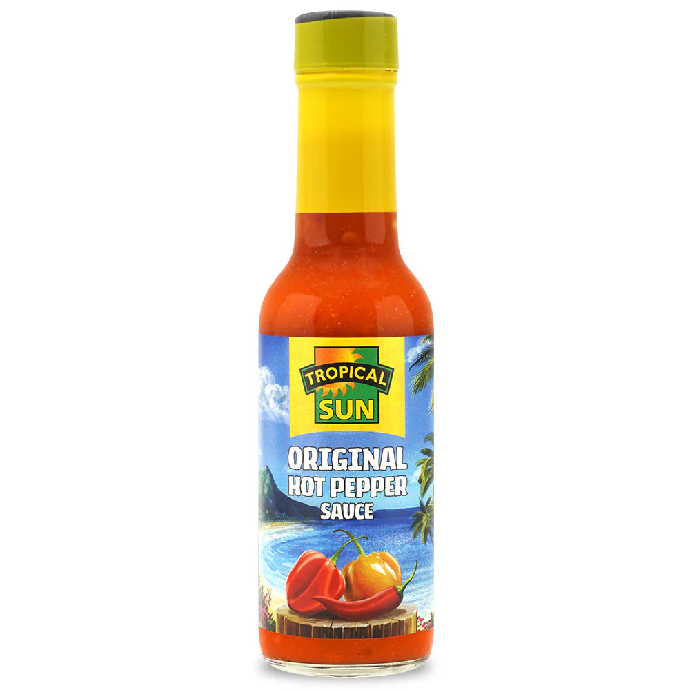 Tropical Sun Hot Pepper Sauce - Original 150ml