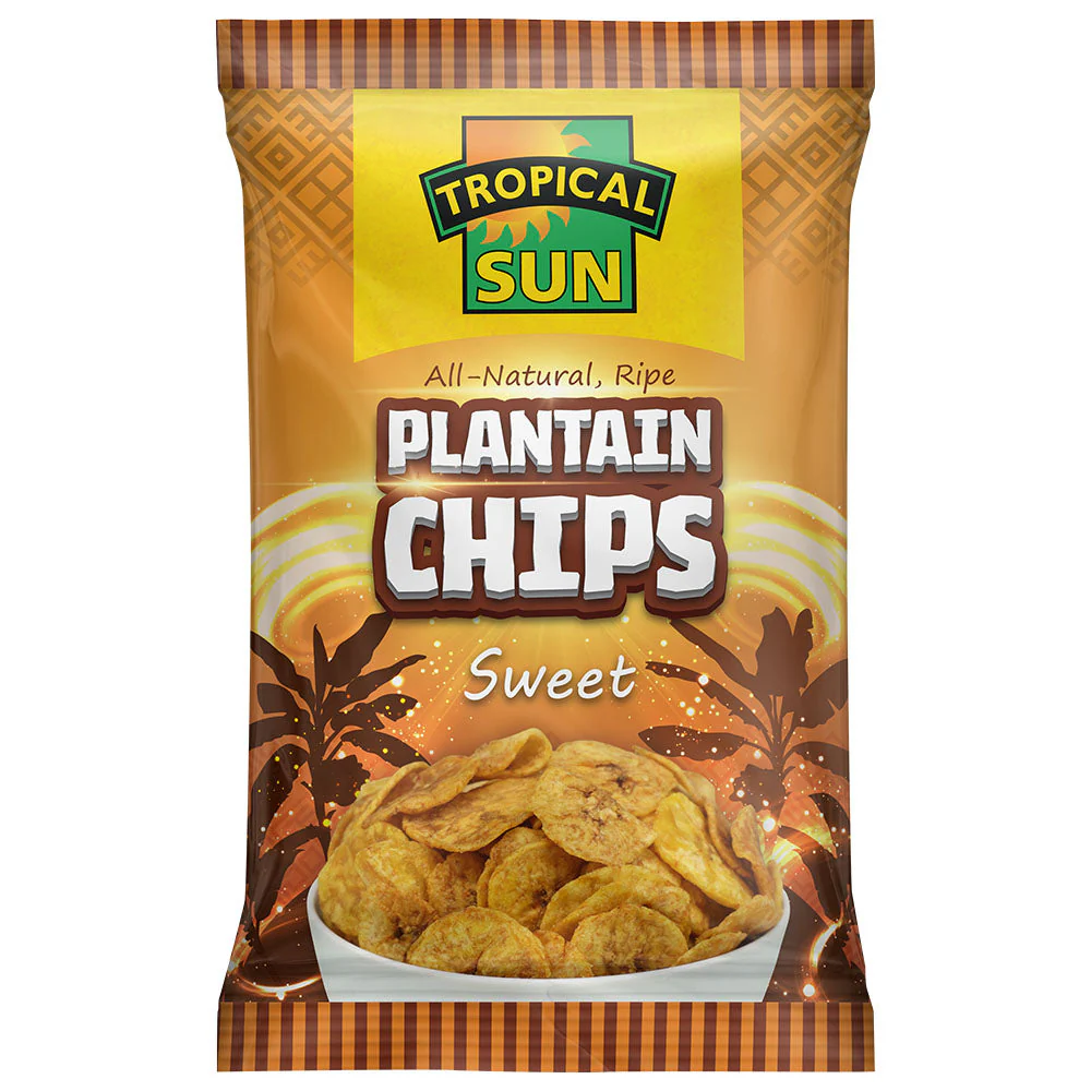 Tropical Sun Sweet Plantain Chips 70g