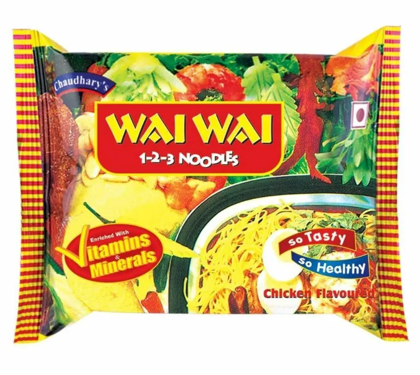 Wai Wai Chicken Noodles 75g