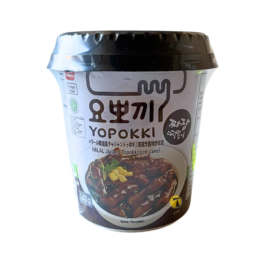 Yopokki Rice Cake with Jjajang Sauce - 140g